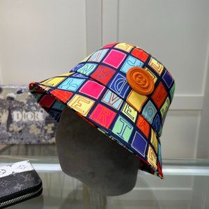 GUCCI low-key luxury, easy to carry fisherman hat